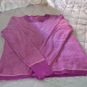 Purple Cashmere Sweater